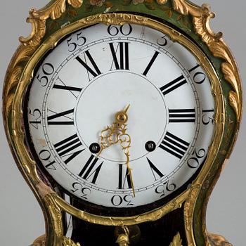 A Swedish Rococo 18th century bracket clock.