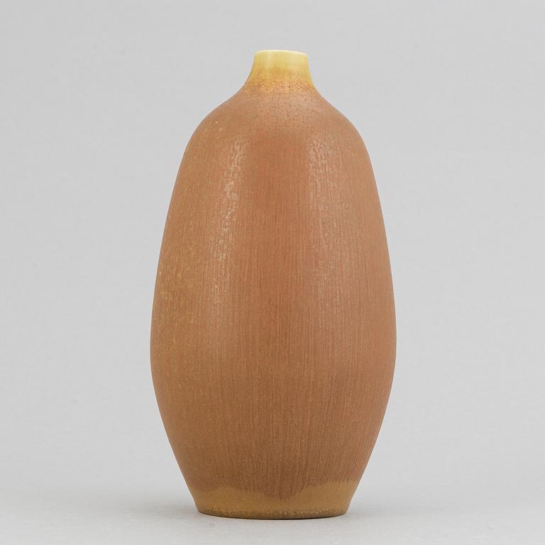 Sven Jonson, a stoneware vase for Gustavsbergs studio, 1956.