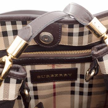 Burberry, a Nova Check canvas 'Canterbury Tote Bag'.