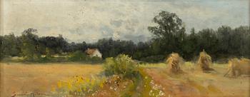 Severin Nilson, Summer Landscape.