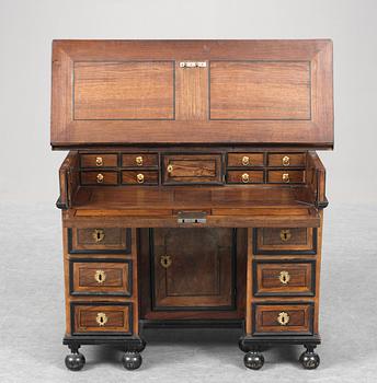 A Swedish Royal writing desk, by Hindrich von Hachten (not signed) 1693. Ordered for the crown prince Charles (XII).