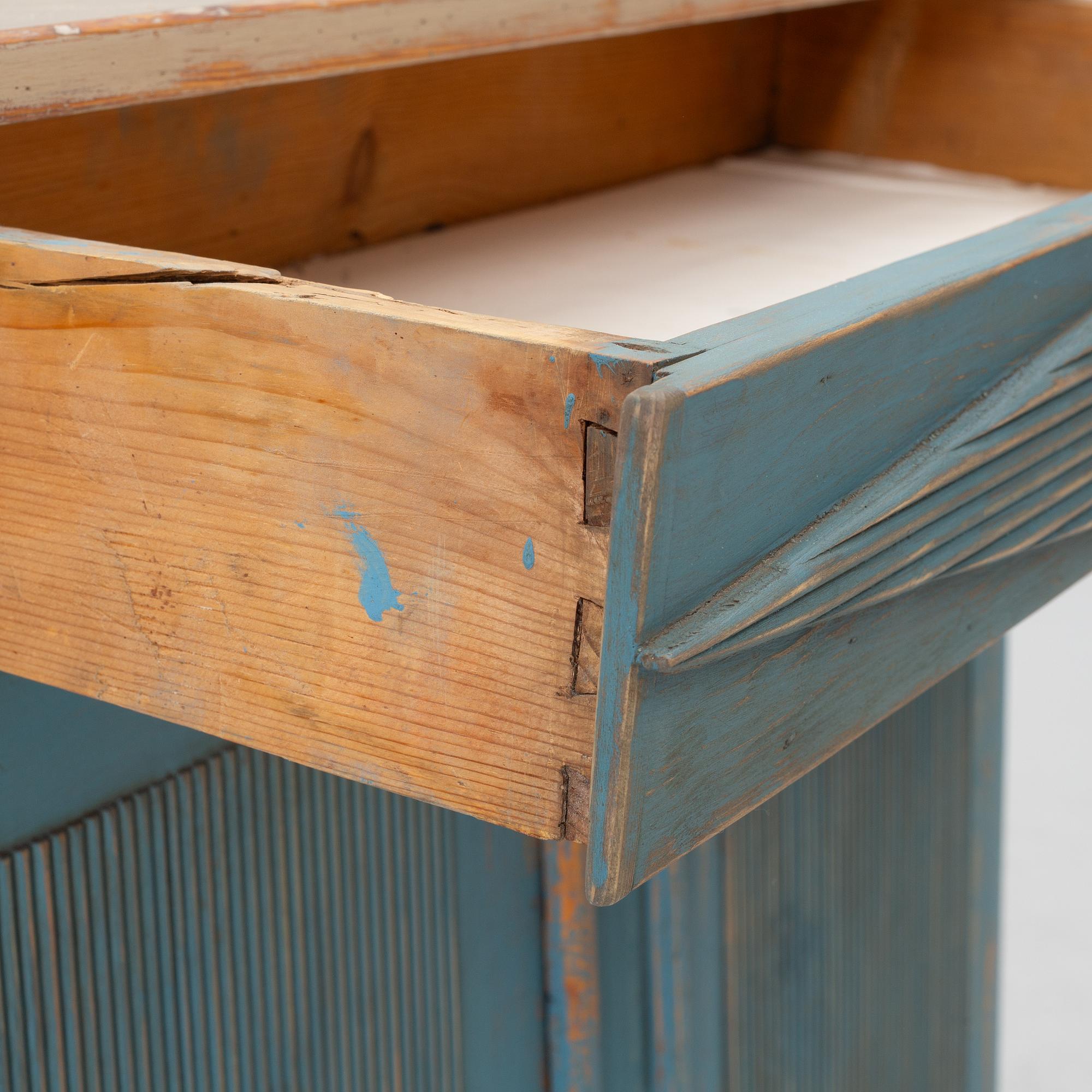 A Gustavian style sideboard, 1903.