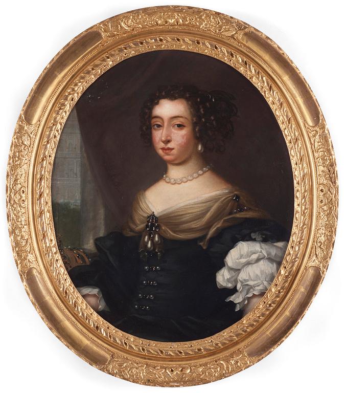 David Klöcker Ehrenstrahl Hans ateljé, "Drottning Hedvig Eleonora av Holstein-Gottorp" (1636-1715).