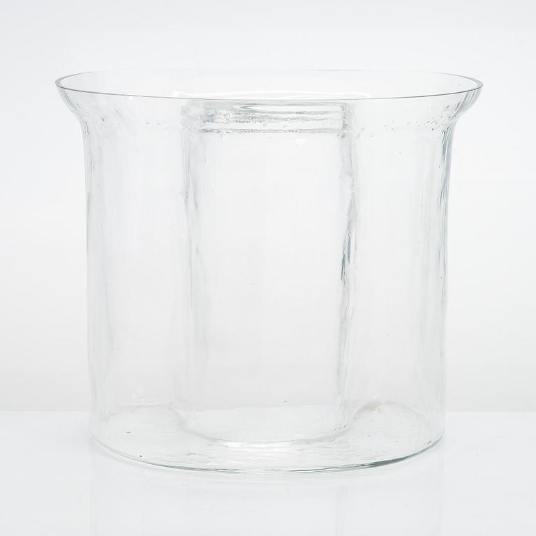 Timo Sarpaneva, a 1960's art glass object, signed Timo Sarpaneva.