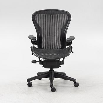 Don Chadwick/Bill Stump, an 'Aeron' swivel office chair, Herman Miller.