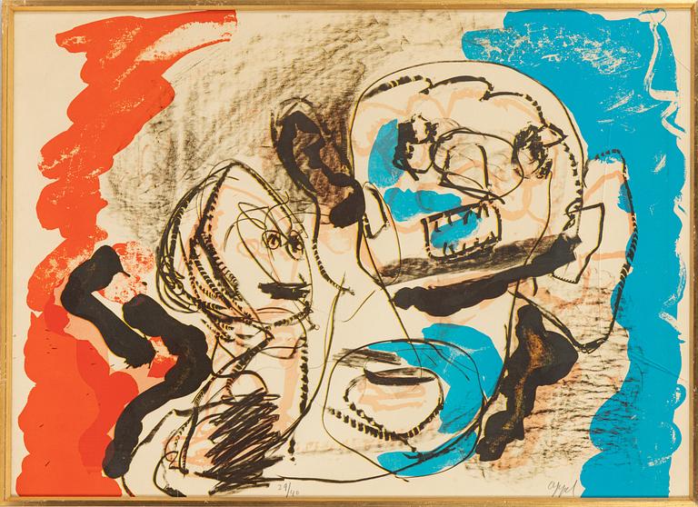 Karel Appel, Utan titel.