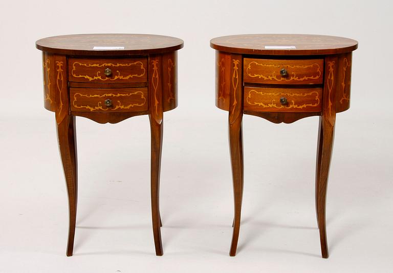 BORD, 2 st, rokokostil, 1900-tal.