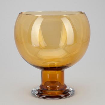 BÅLSKÅL, glas, "Old King Cole" Erkkitapio Siiroinen, Riihimäen Lasi, 1970-tal.