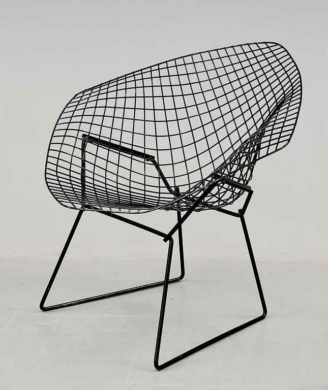 FÅTÖLJ, "Diamond Chair", Harry Bertoia, 1900-talets andra hälft.