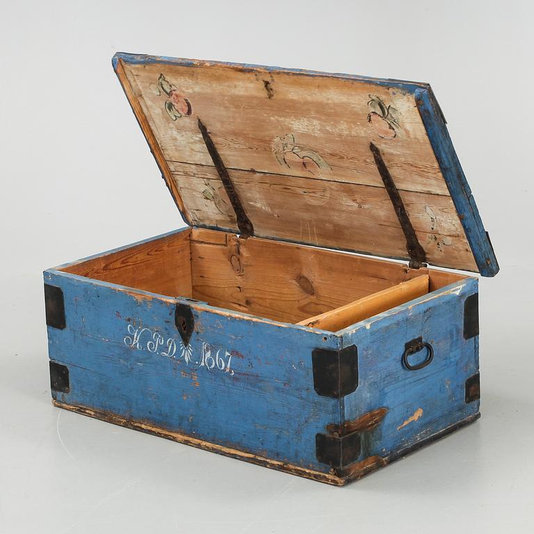 KISTA, allmoge, bär datering 1867.