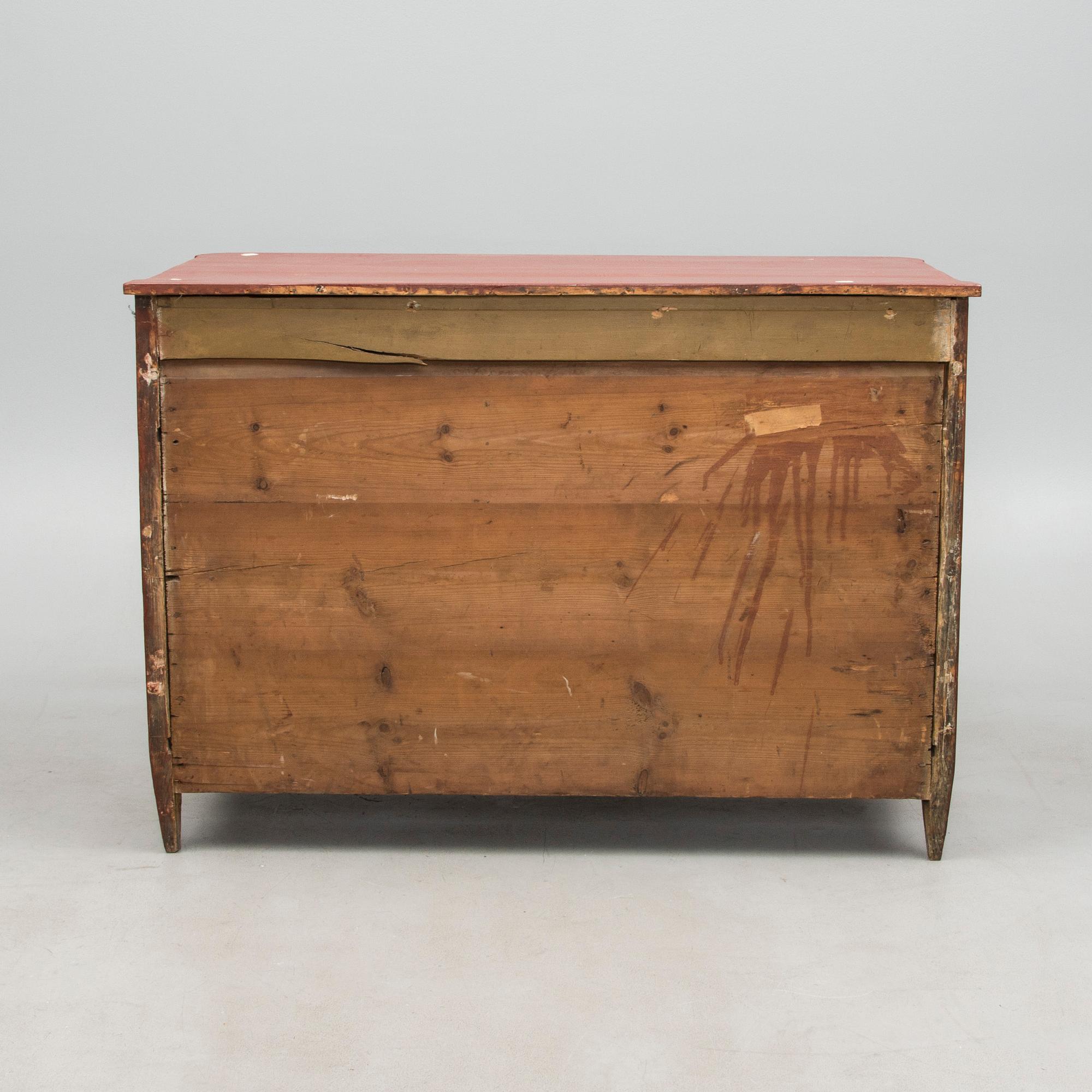 BYRÅ, gustaviansk, sekelskiftet 1700/1800.