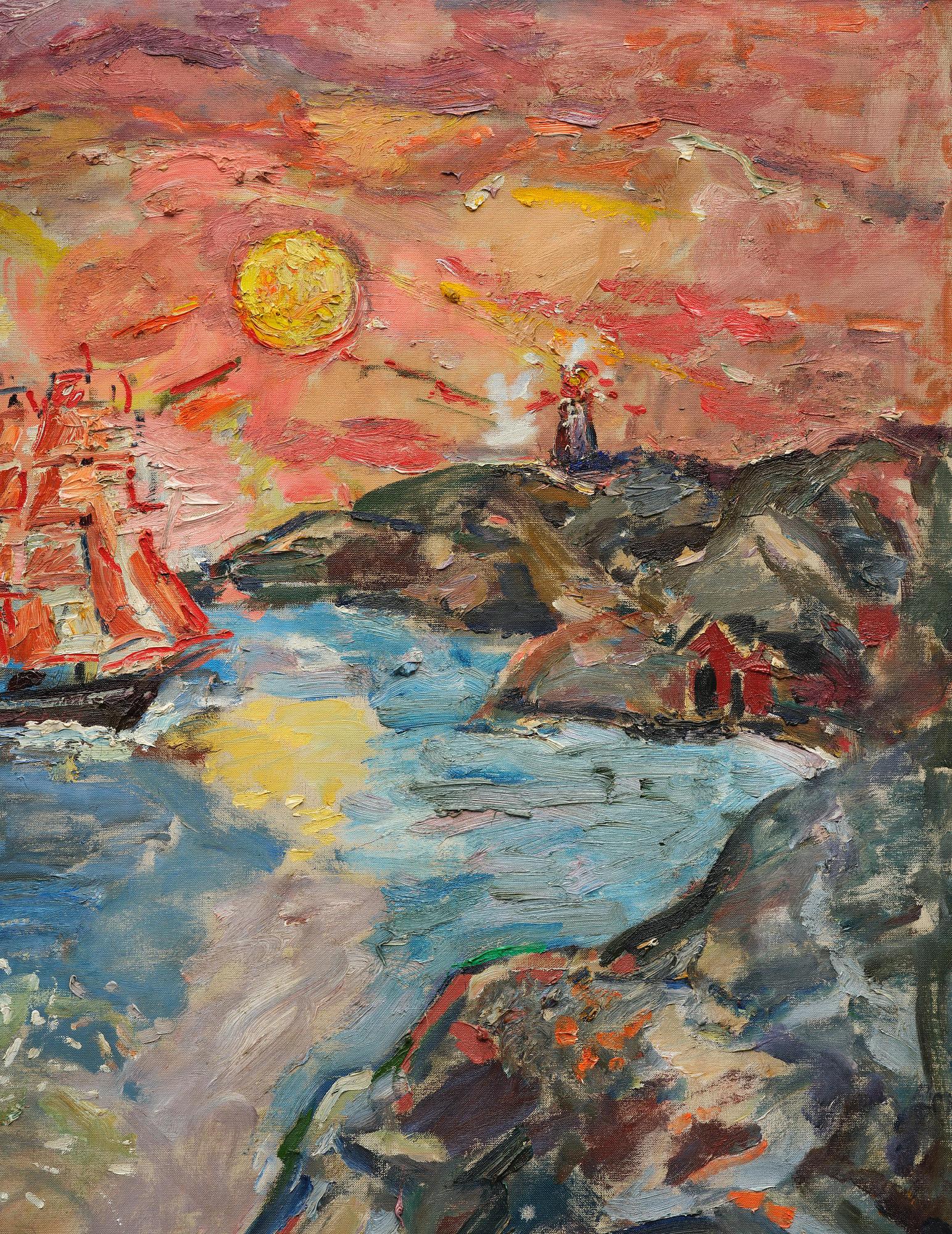 Albin Amelin, Allegorical female figures.