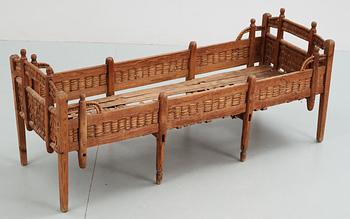 A 18th cent swedish bed.