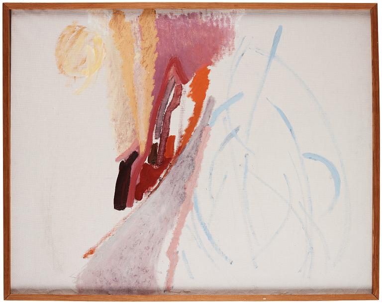 EDDIE FIGGE, oil on canvas, sigend and dated 1952 on verso.