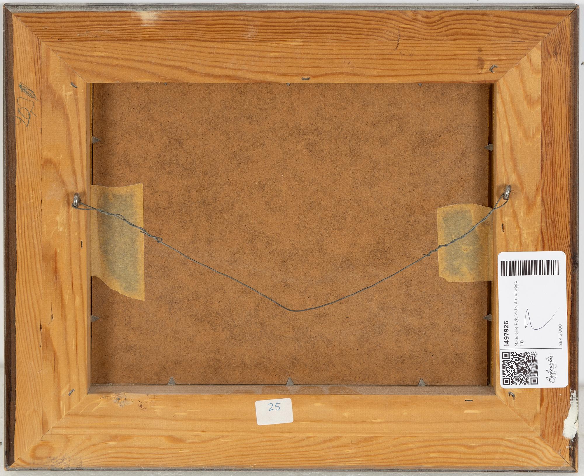 Madeleine Pyk, Vid vattendraget.