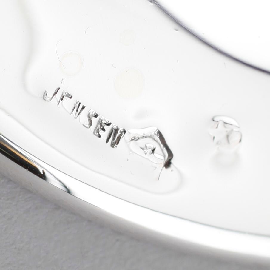 LJUSSTAKAR, 1 par, silver, Jensen, 1900-tal.