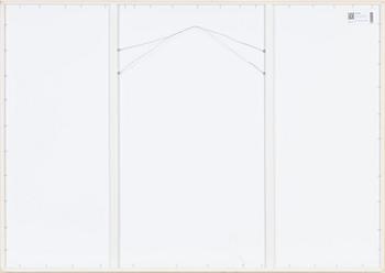 Christo & Jeanne-Claude, Offset in colours, with fabric application, signed Christo in pencil.