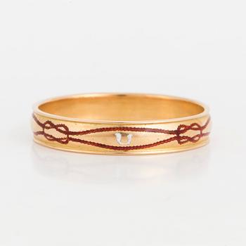 RING, Tempelriddareorden, 18K guld.
