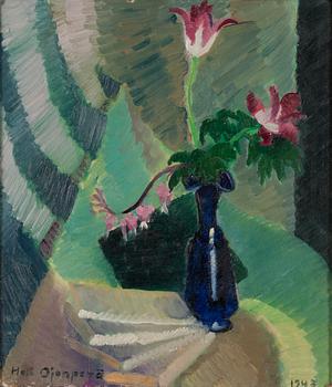 Heli Ojanperä, Still life with flowers.