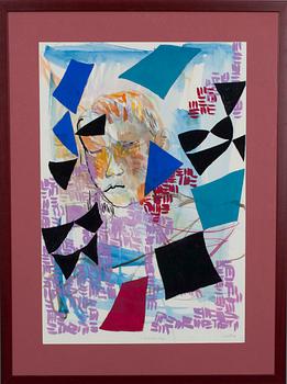 SAMI RINNE, gouache, sign. och dat. -97.