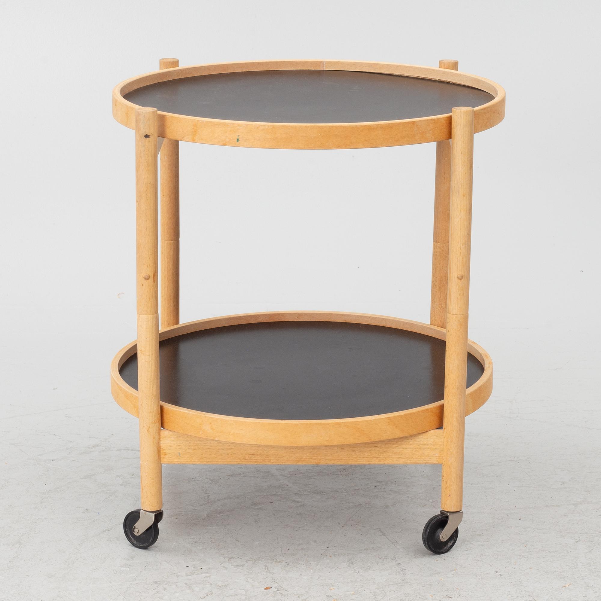 Serving trolley, with two reversible trays, Torben Ørskov & Co, Denmark,