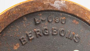 A Bergboms 1970/80s plastic floor lamp.