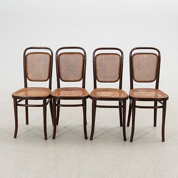 Chairs, 4 pcs, Thonet, early 20th century.