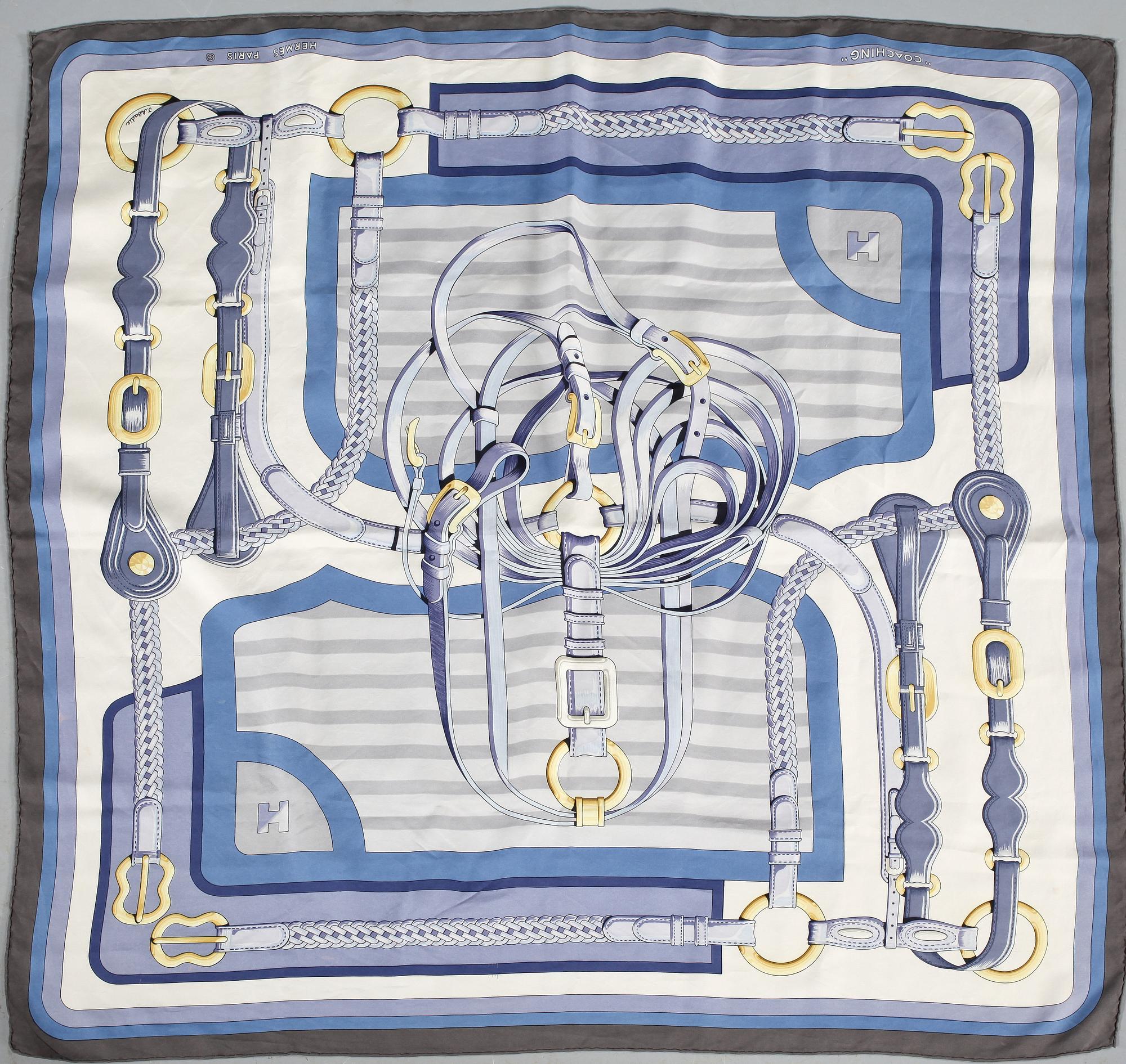 SCARF, "Coaching", J.Abadie, Hermès.