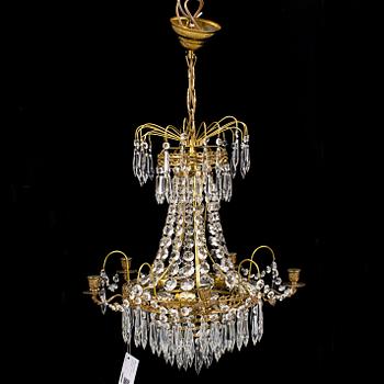 A 20th century chandelier.