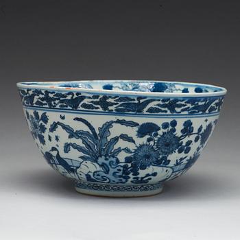 PRAKTSKÅL, porslin, Mingdynastin, Wanli (1572-1620).