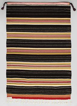 Elsa Montell-Saanio, a Raanu textile 'Mutsikki' from Lapland. Circa 175 x 115 cm.