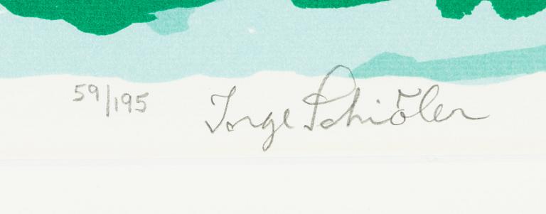 Inge Schiöler, "Strand Öddö".