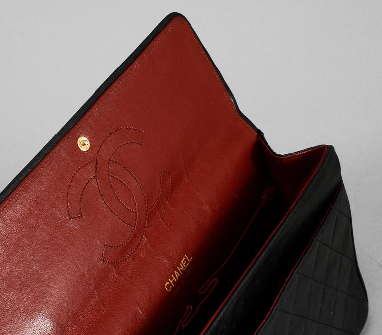 HANDVÄSKA, "Double Flap-bag", Chanel.