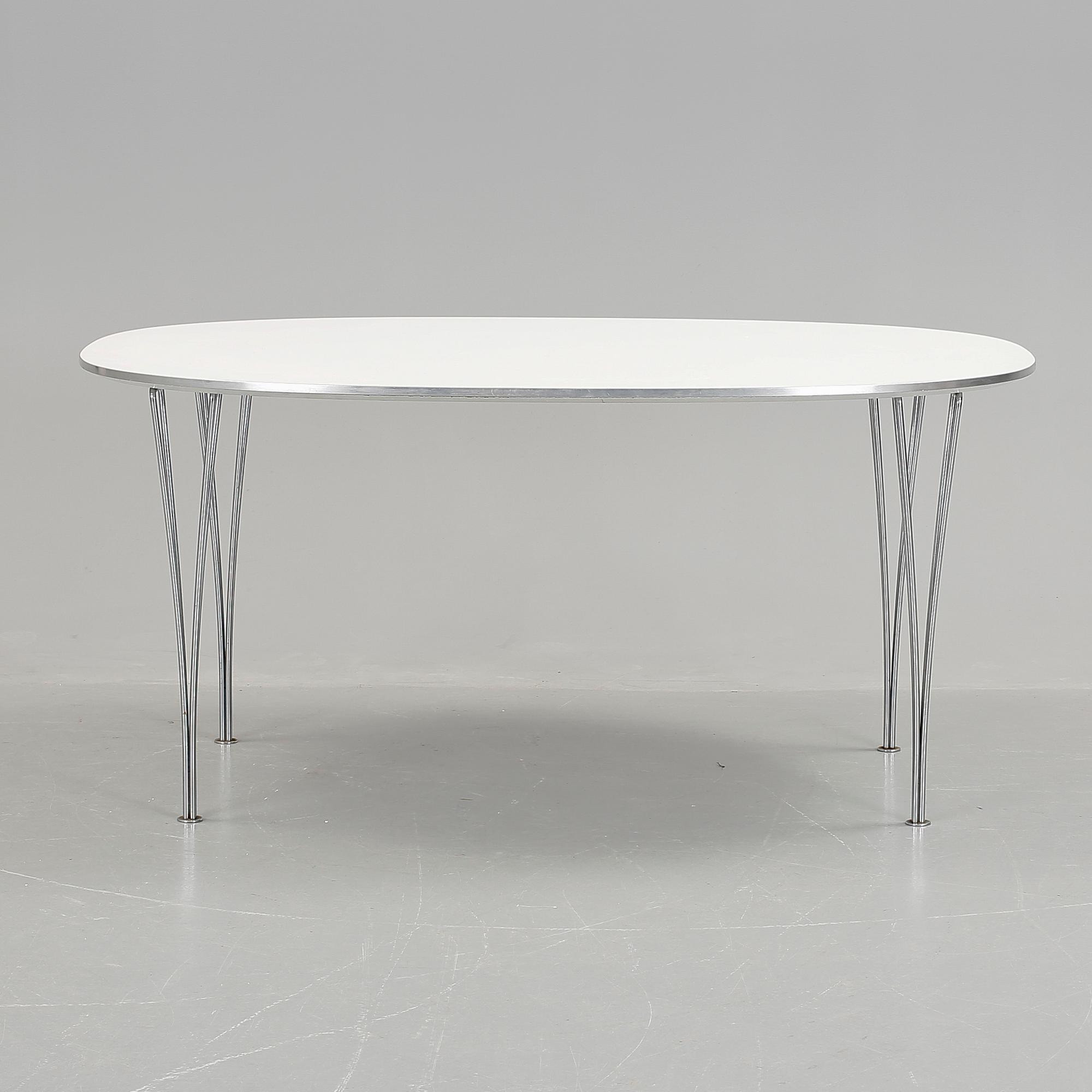 MATBORD, Superellips. Piet Hein och Bruno Mathsson för Fritz Hansen, 1984.