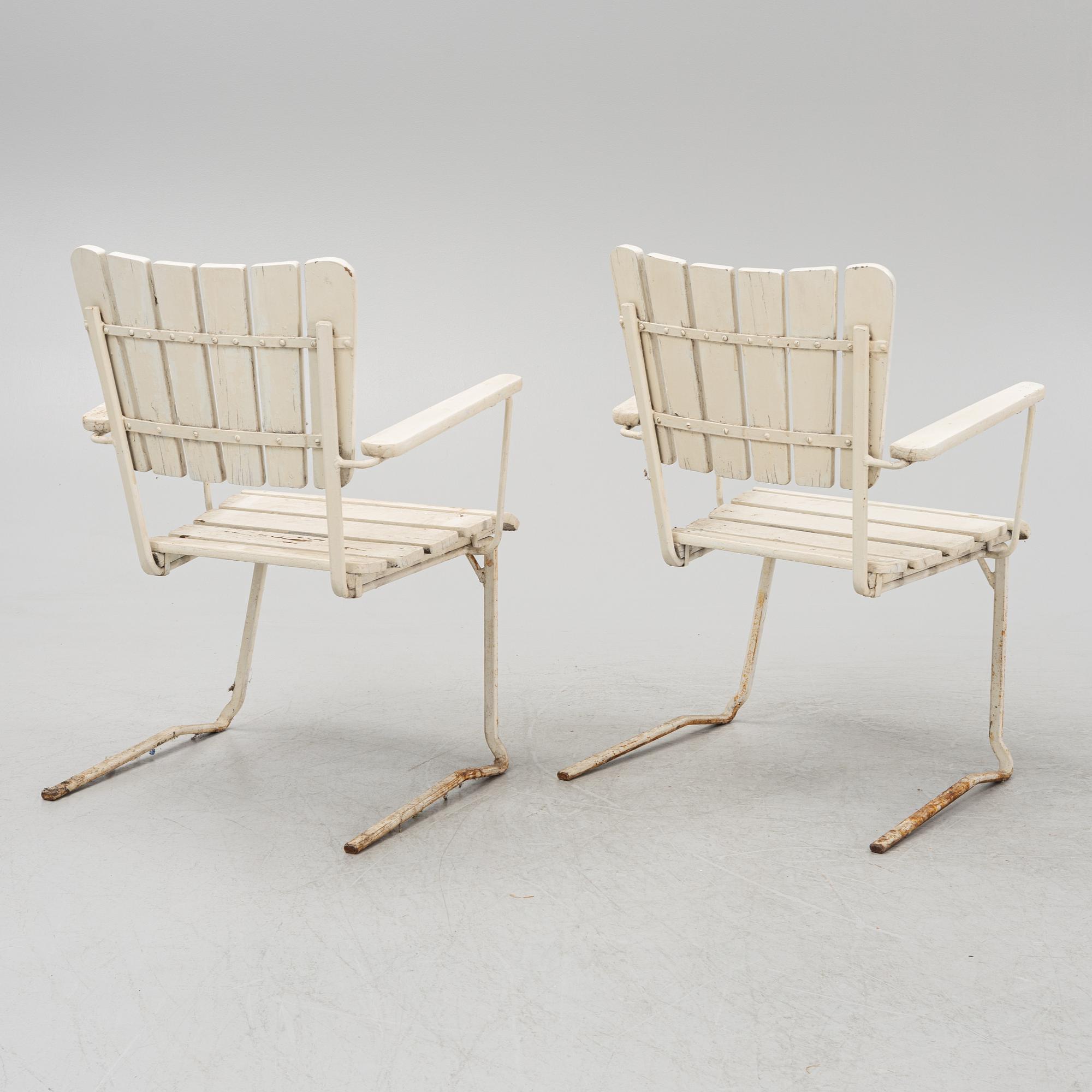 Trädgårdsgrupp, 5 delar, 1900-talets andra hälft.