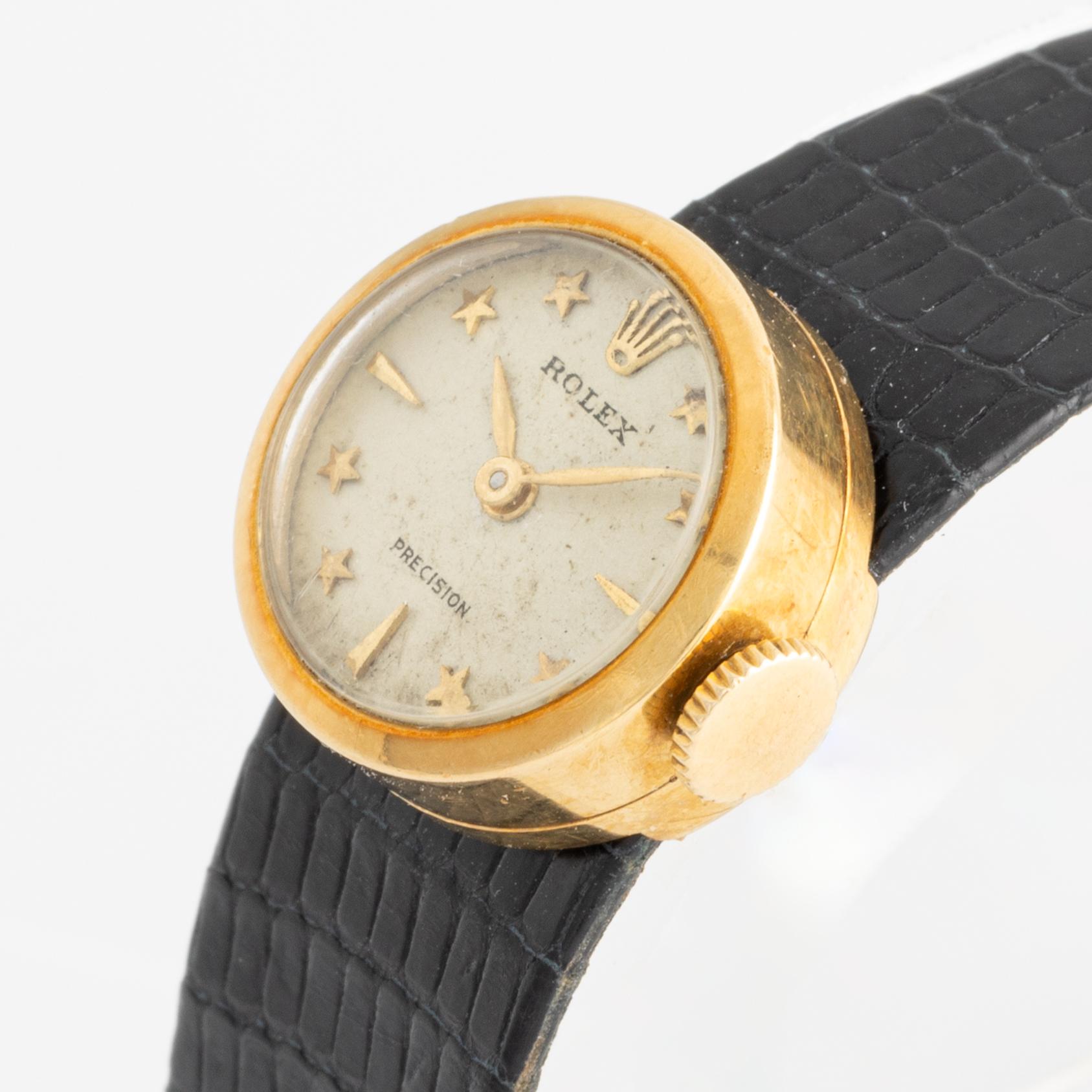 Rolex, Precision, "Star Dial", armbandsur, 15,5 mm.