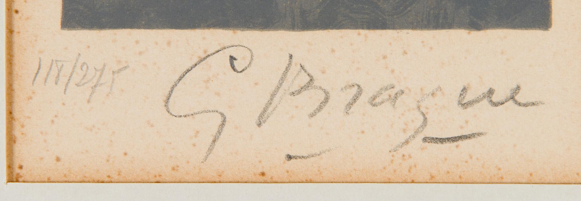 Georges Braque, "Ciel Gris II".