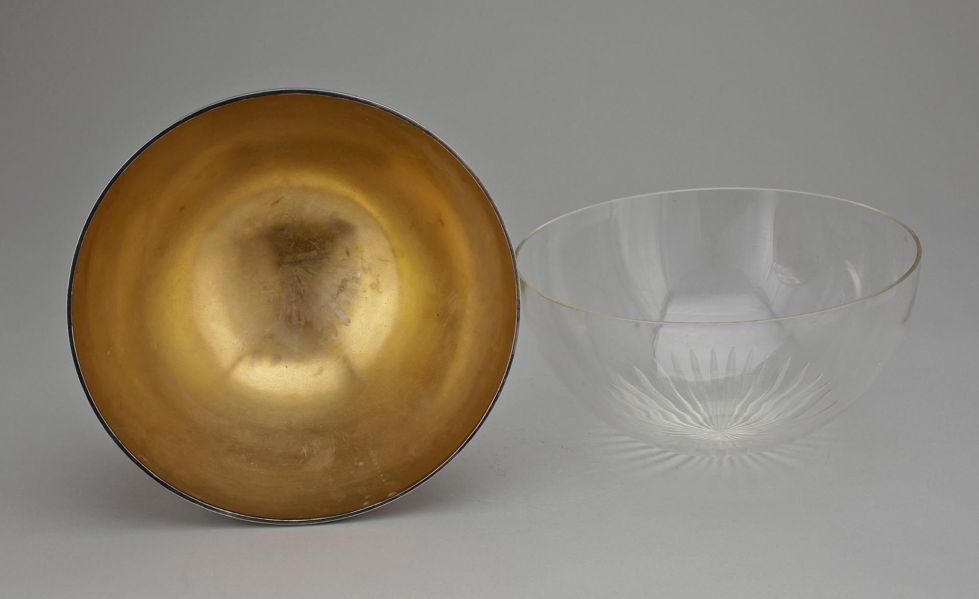 POKAL, silver, otydliga mästarstämplar, Stockholm, 1910. Vikt 822 g.