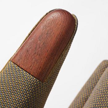 Hans J. Wegner, fåtölj, "Bamse", AP-stolen, Danmark, 1950-60-tal.