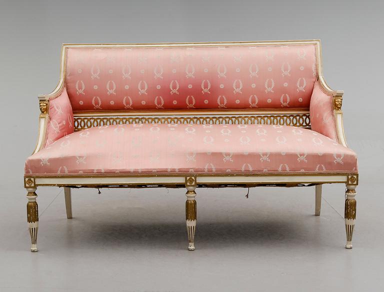 SOFFA, empirestil, 1900-talets första hälft.