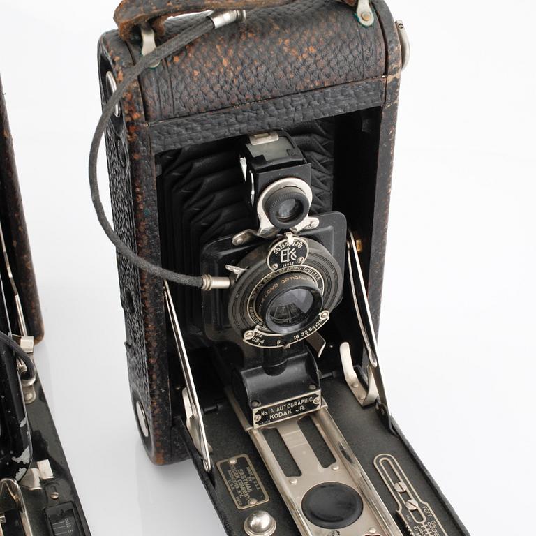 Ten cameras, first half of the 20th century.