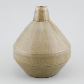 Unique stoneware vase by CARL-HARRY STÅLHANE, Rörstrand, signed, second half of the 20th century.