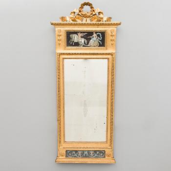 A Late 18th Century Swedish Neo-Classical Mirror.