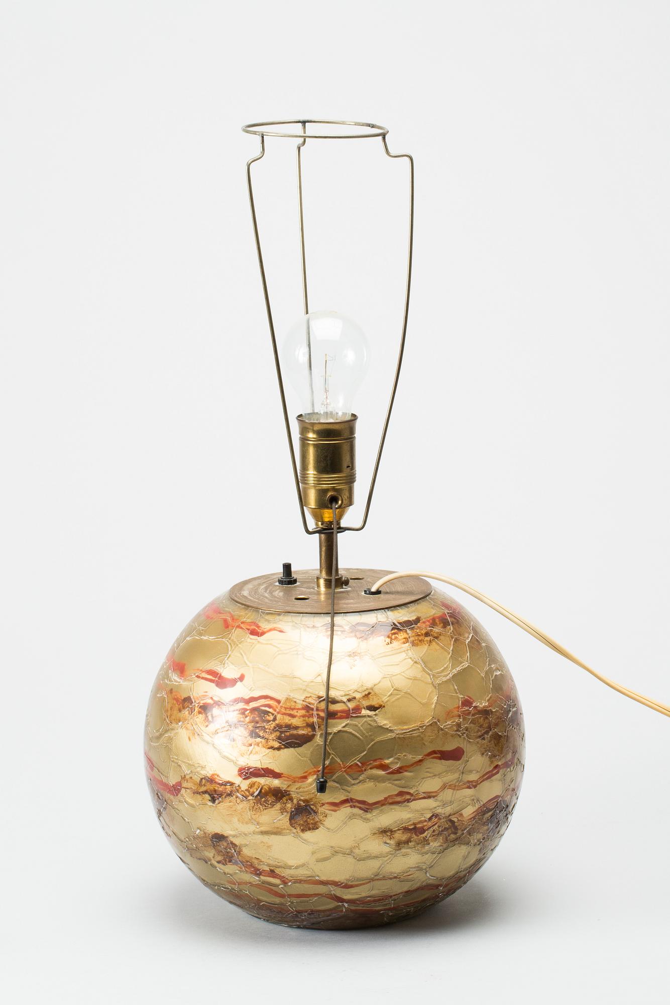 BORDSLAMPA, "Corona",1900-tal.