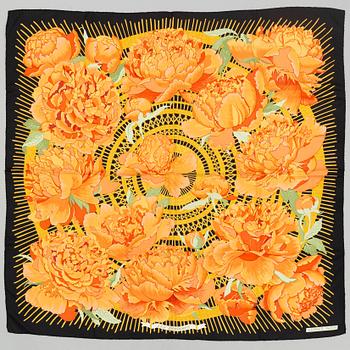 Hermès, scarf, "Les Pivoines".