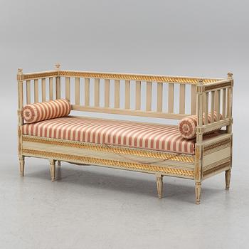 Sofa, Gustavian style, 19th century.