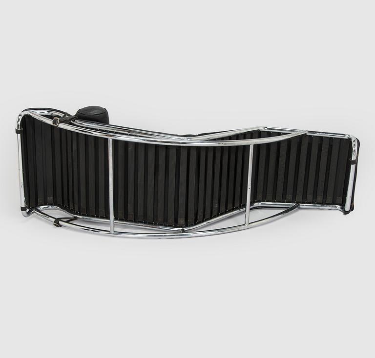 Charlotte Perriand & Le Corbusier, an 'LC4' lounge chair, Cassina, Italy.