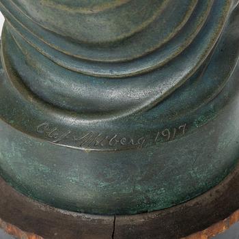 Olof Ahlberg, Mor och barn.