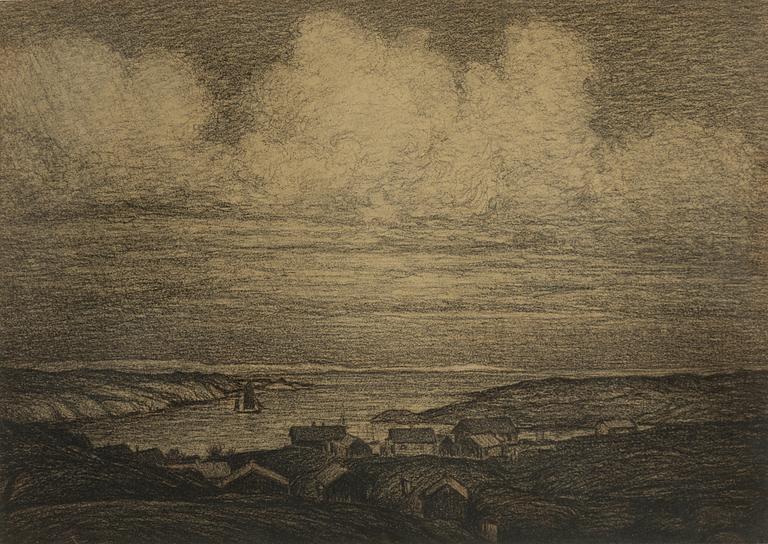 Karl Nordström, "Ett fiskeläge".