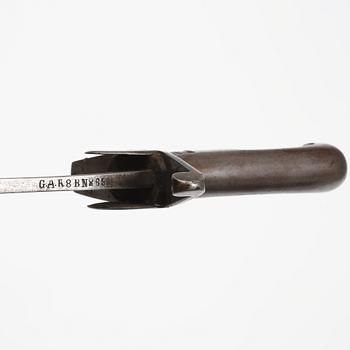 SABEL, m/1831, för artilleriet.